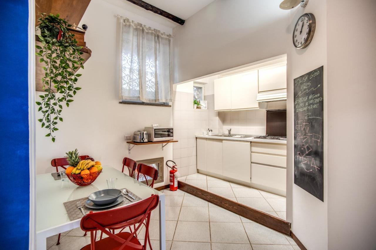 Trastevere - Stylish Good Vibes Apartment โรม ภายนอก รูปภาพ