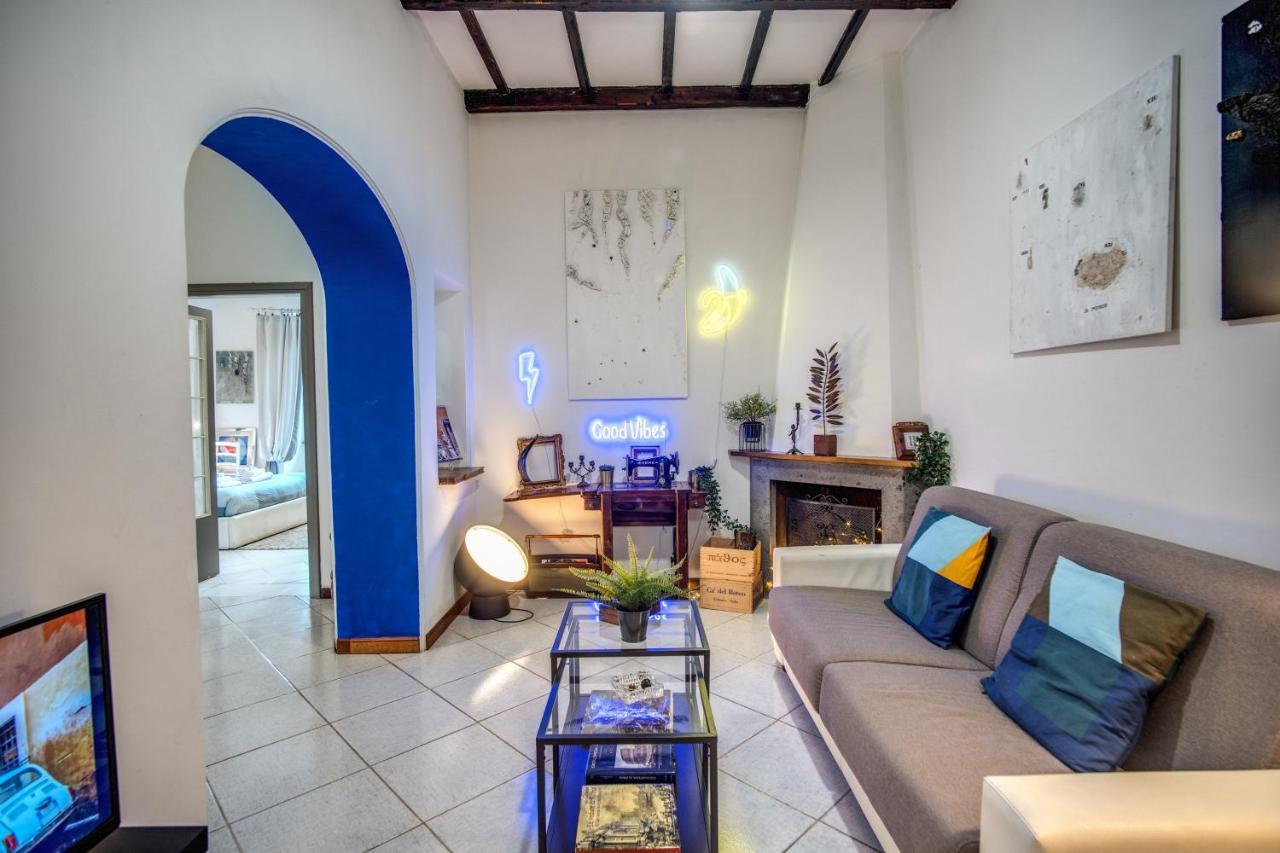 Trastevere - Stylish Good Vibes Apartment โรม ภายนอก รูปภาพ